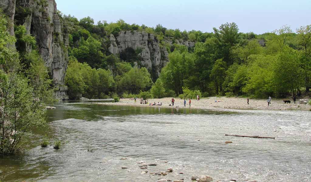 rivière de la baume